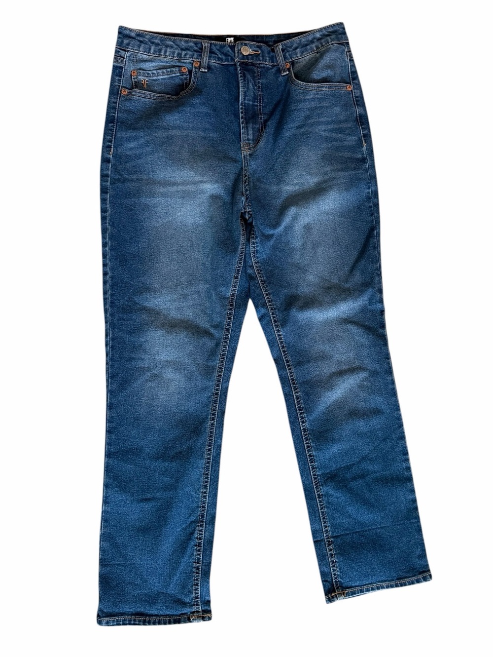 Women's Frye Straight Leg Jeans Size 8 Blue